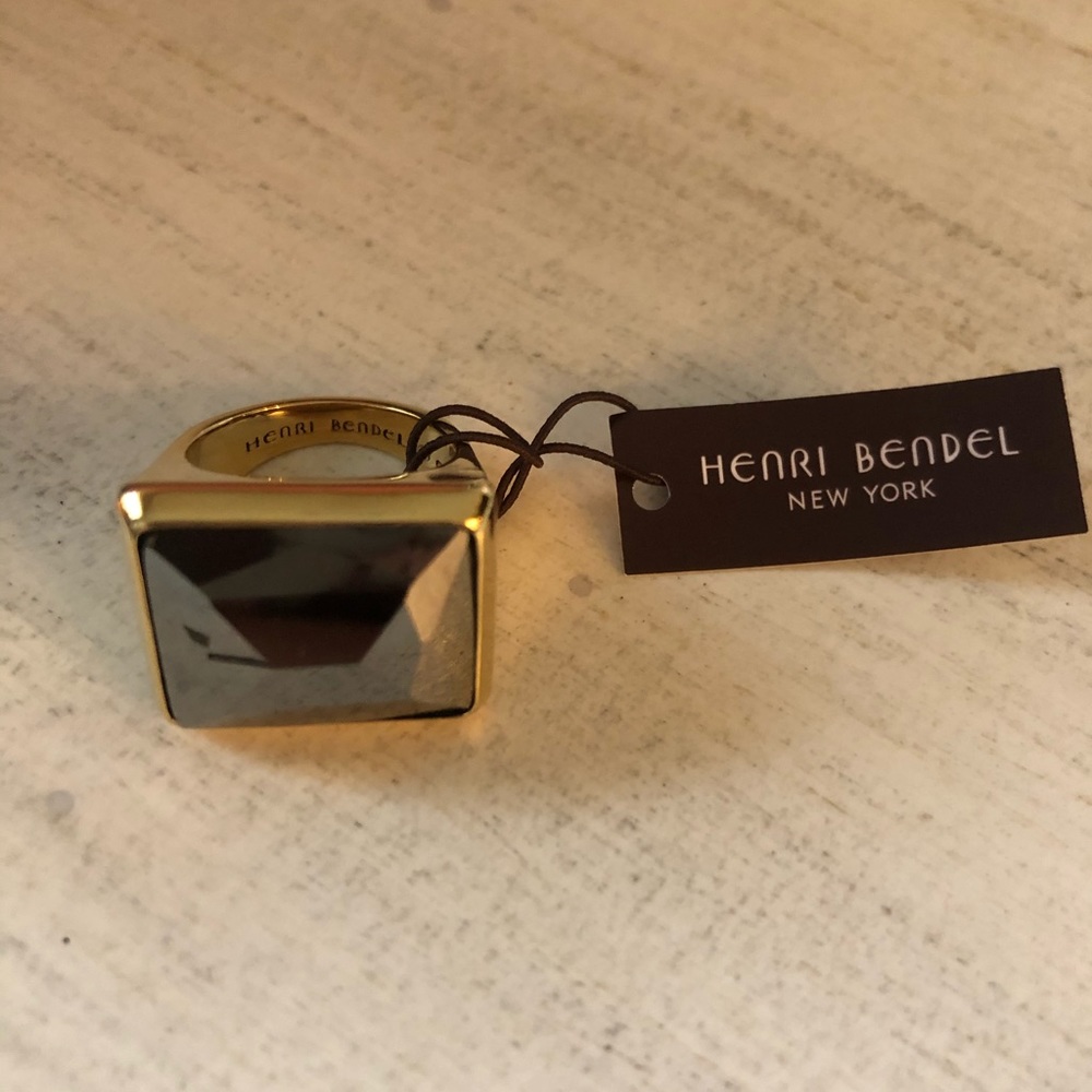 Henri Bendel gem cocktail ring